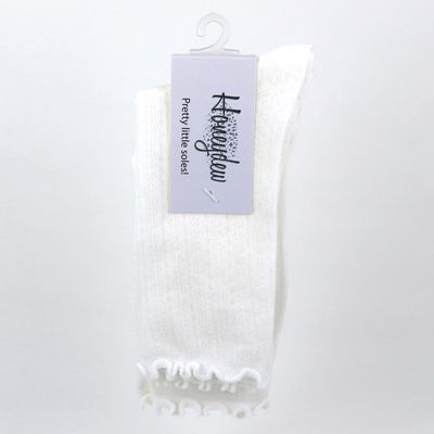 Honeydew Oh So Fine - Crew Stockings - 2pk White