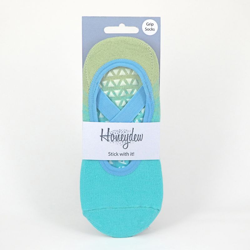 Stick With It - Grip Socks Ballet - Blue Lagoon