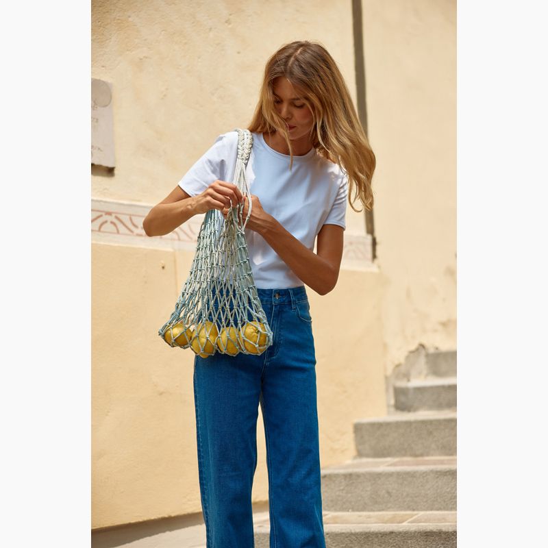 Cotton Slim Fit Tee - White