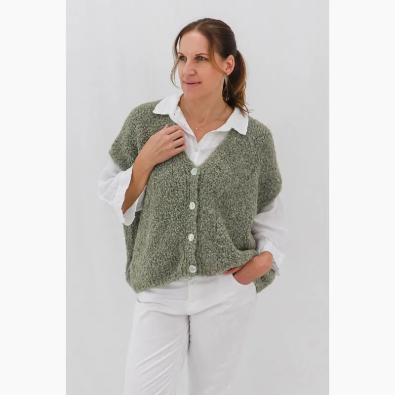 Sicily Bouclé Sleeveless Knit