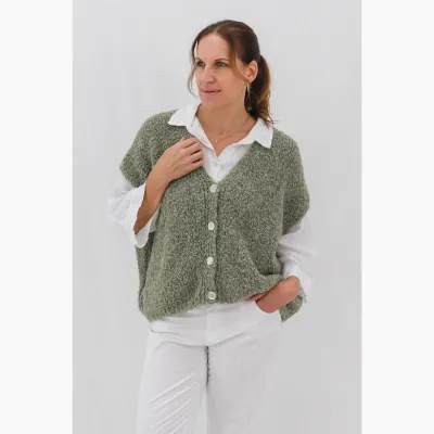 Sicily Bouclé Sleeveless Knit