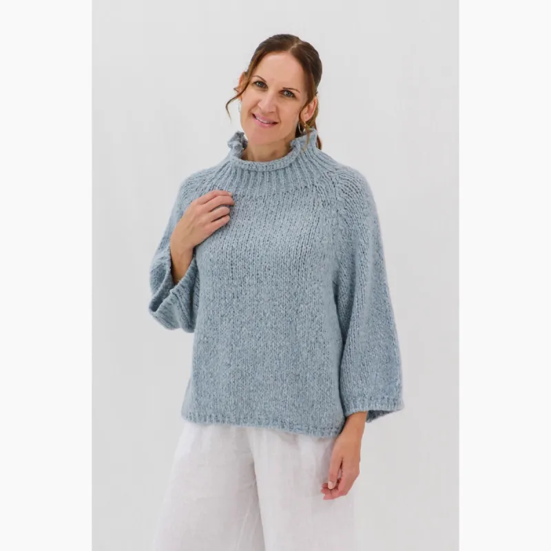 Soraya Boxy Bouclé Sweater