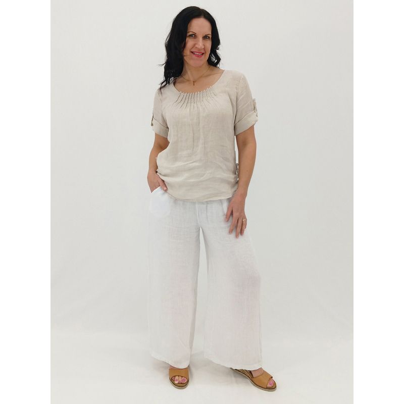 The Rolled Sleeve Top