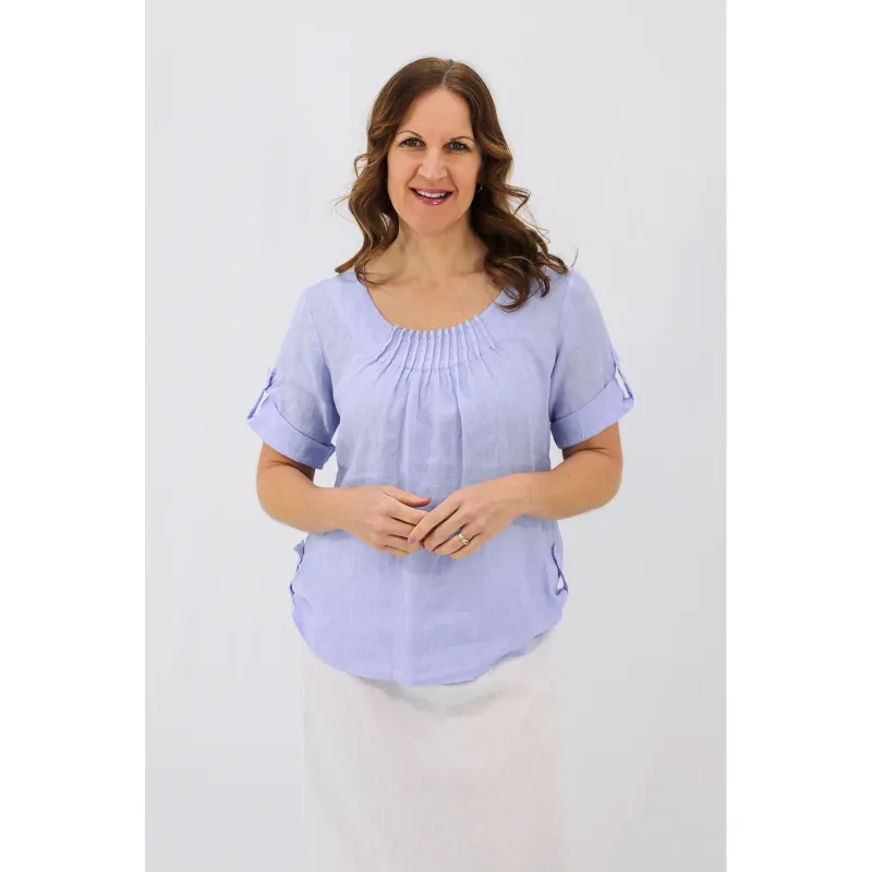 The Rolled Sleeve Top