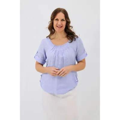 The Rolled Sleeve Top