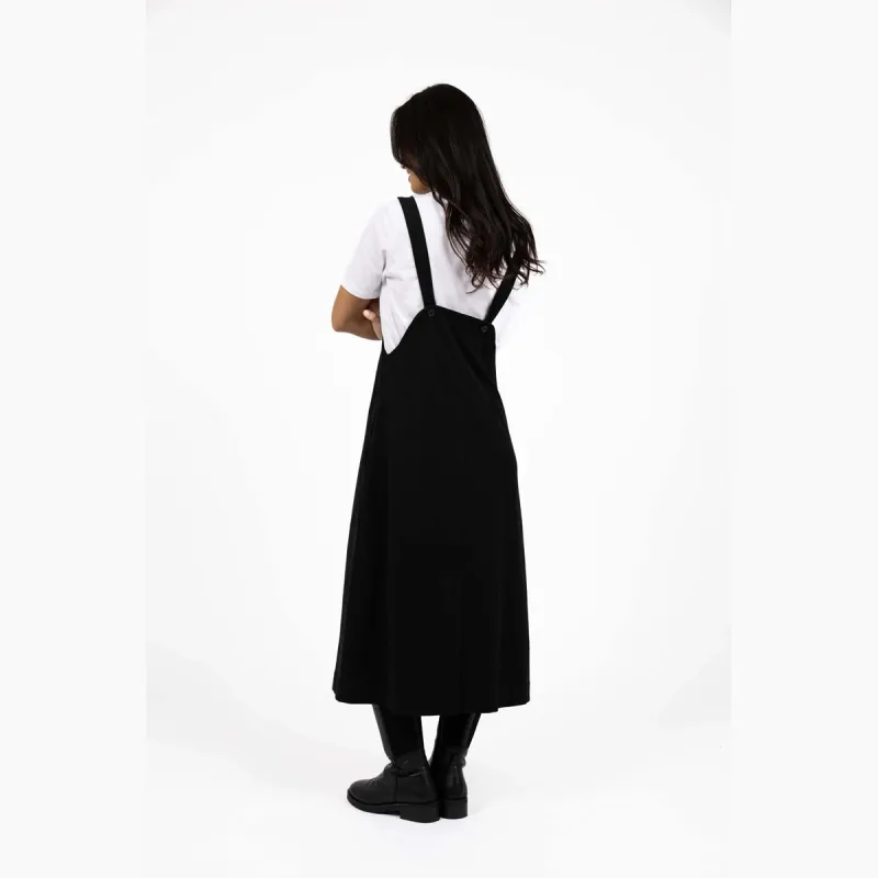 T-Shirt Pinafore - Black