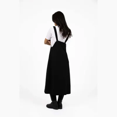 T-Shirt Pinafore - Black