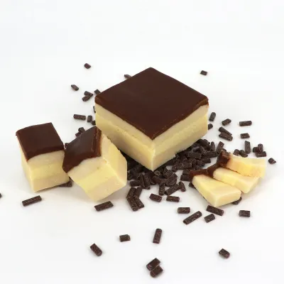 Boston Creme Donut Fudge