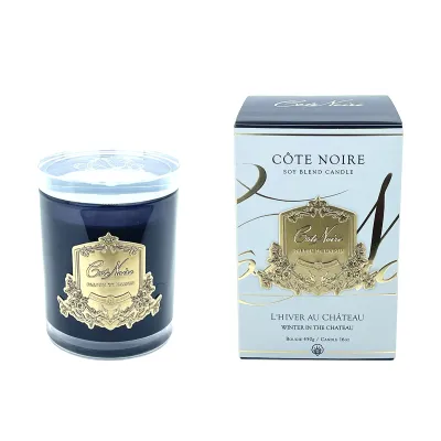 Gold 450g Candle - Winter In The Chateau