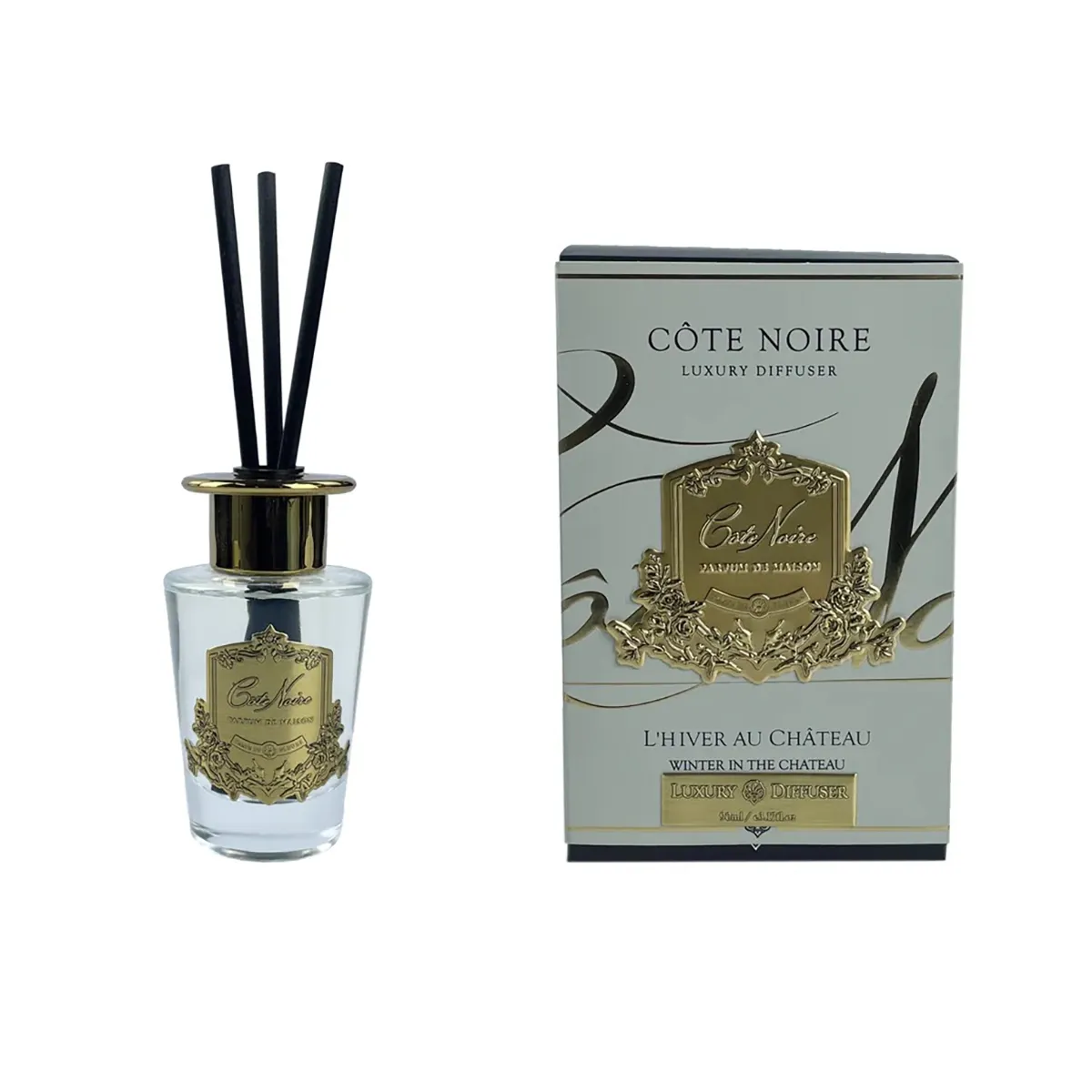 Votive Gold Diffuser - Winter In The Chateau