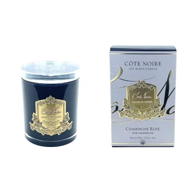 Gold 450g Candle - Pink Champagne
