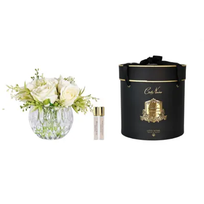 Round Summer Roses - Champagne