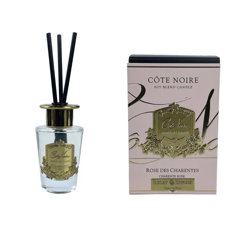 Votive Gold Diffuser - Charente Rose