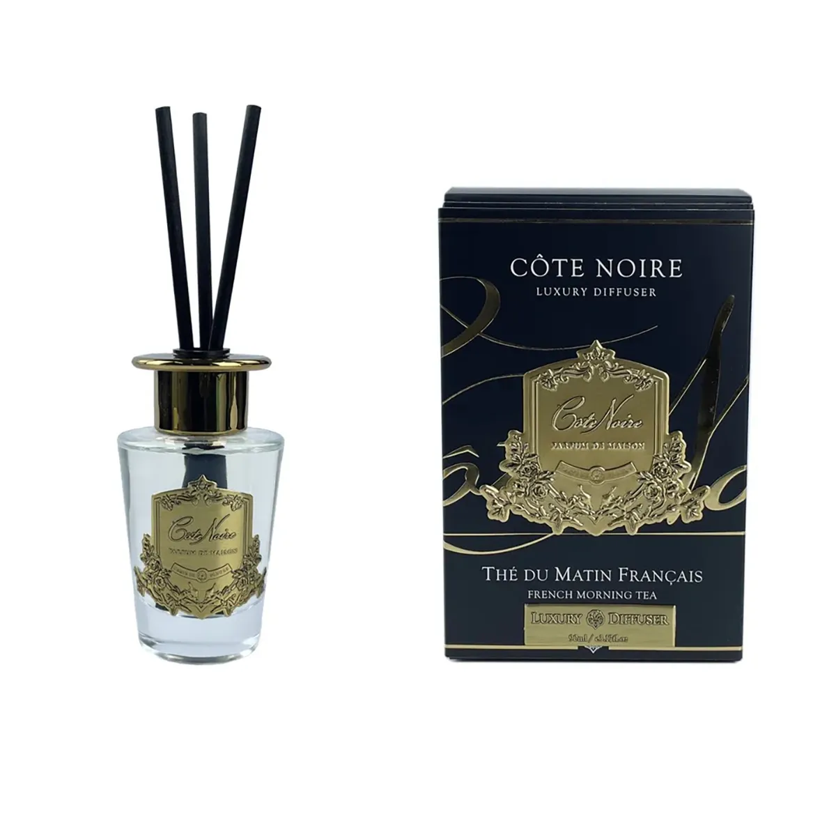 Votive Gold Diffuser - French Morning Tea