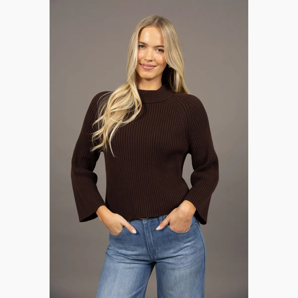 Anchor Sweater - Chocolate