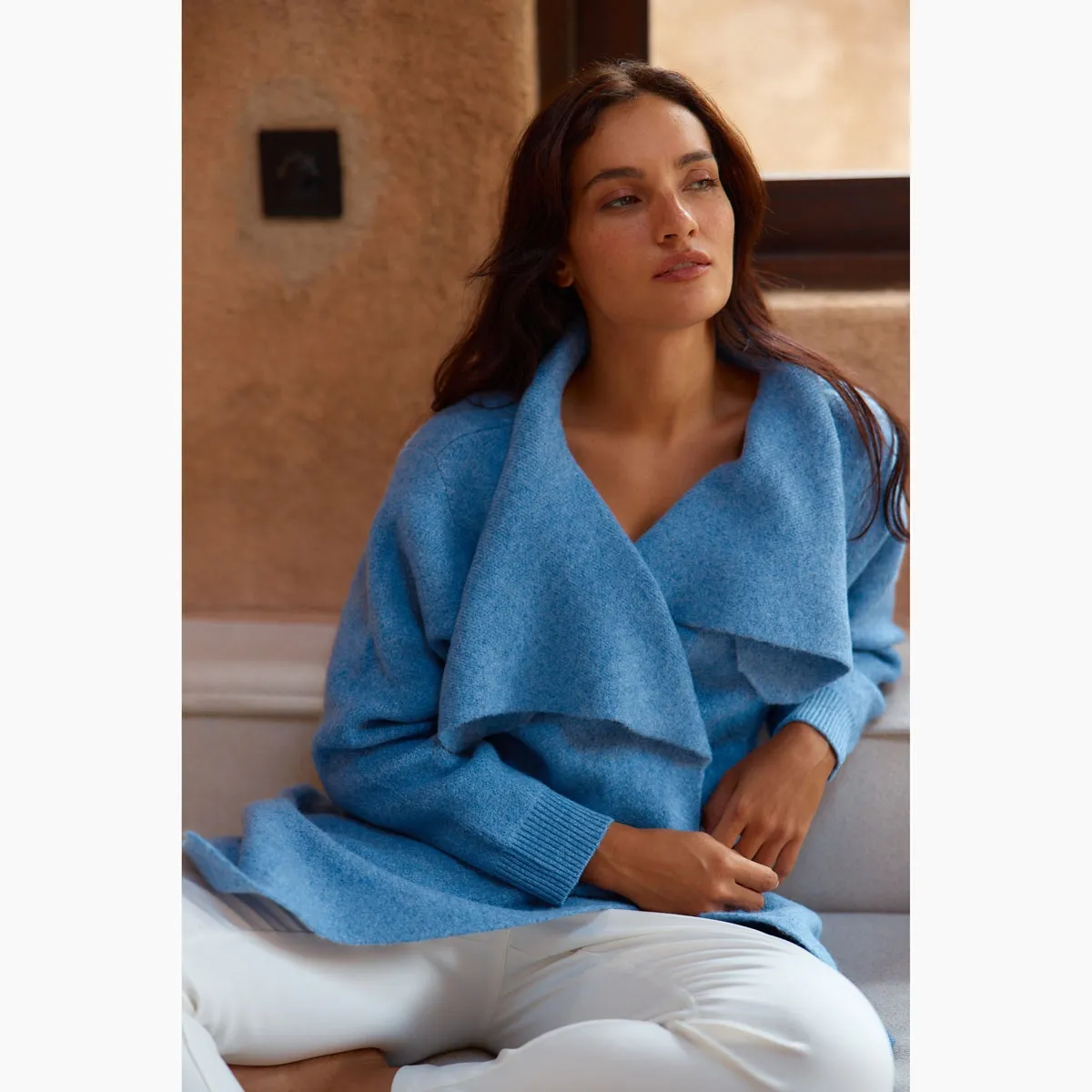 Abigail Cardigan - Cornflower Blue