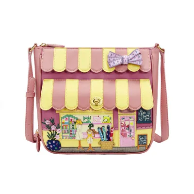 Esme Bag - Sewing Shop Raspberry