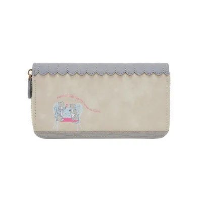 Large Ziparound Wallet - Posies and Patisseries