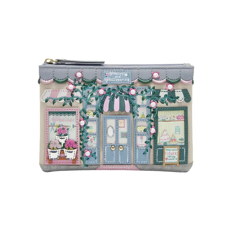 Zipper Coin Purse - Posies and Patisseries