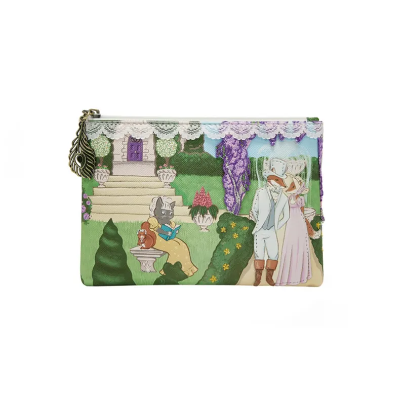 Zipper Coin Purse - Regency Gardens