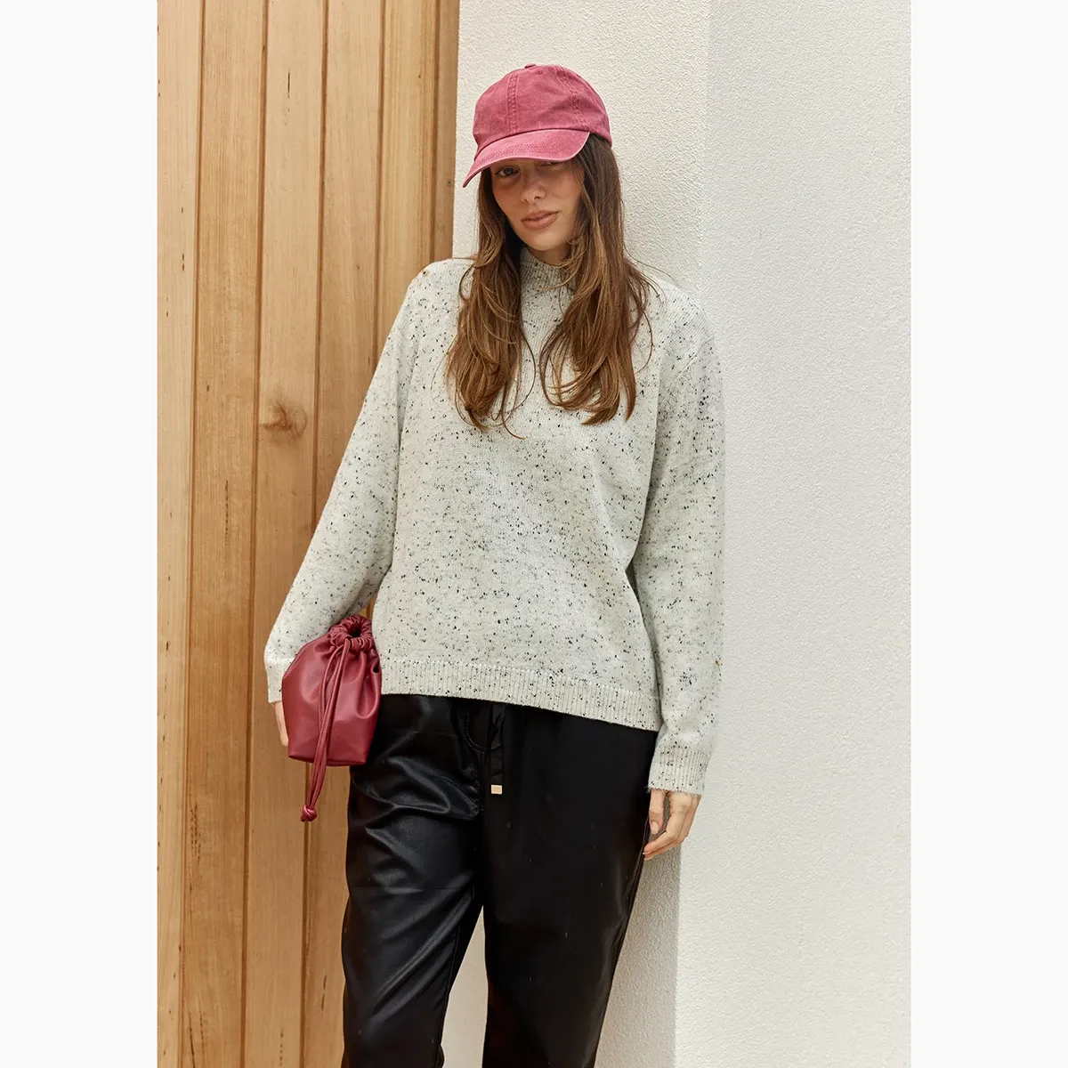 Carlin Knit Sweater - Cream