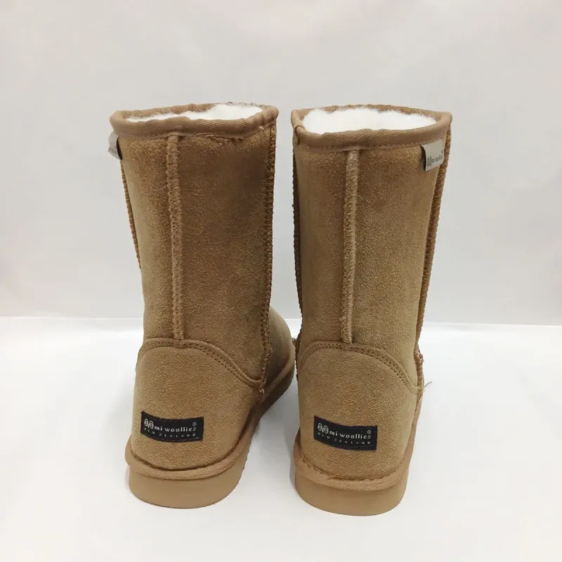 Punga Short Boot Slippers - Walnut