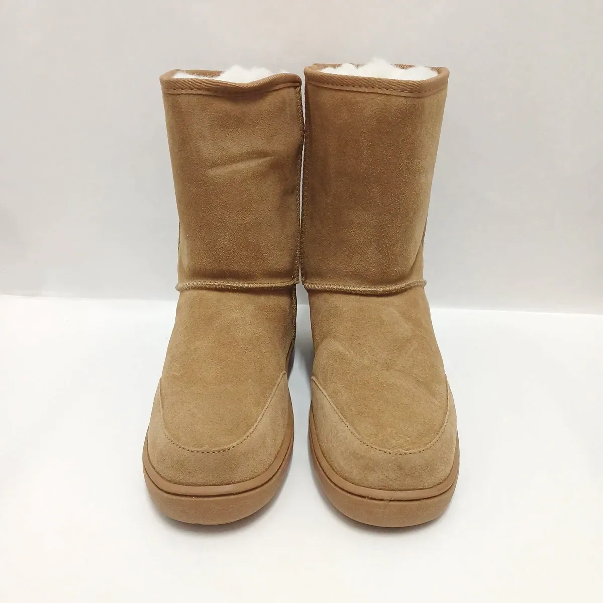 Piha Short Boot Slippers - Walnut