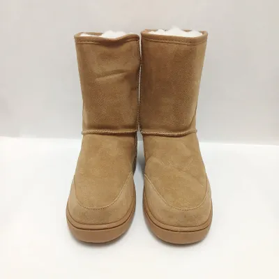 Piha Short Boot Slippers - Walnut