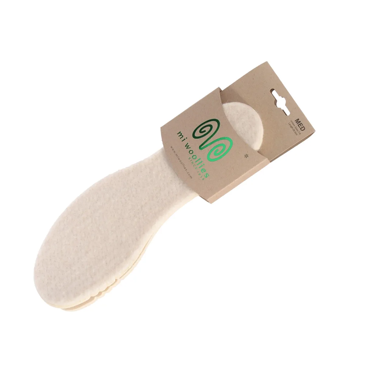 Inner Soles - Combed Wool/Foam Back