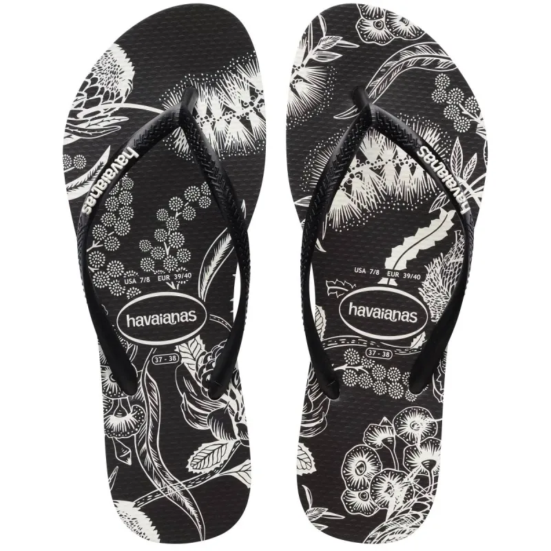Havaianas Women's Slim Native - Black/White
