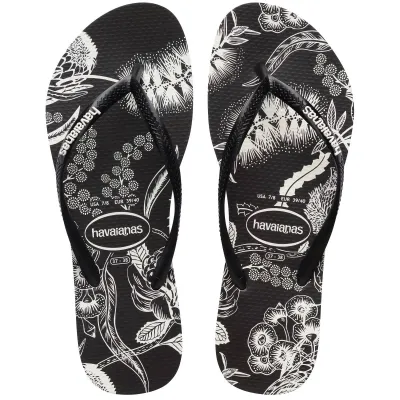 Havaianas Women's Slim Native - Black/White