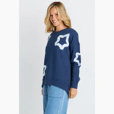 Palma Sweat - Navy Stars
