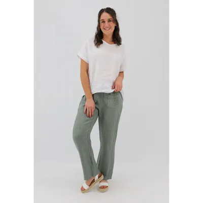 Avena Mesh Detail Pants