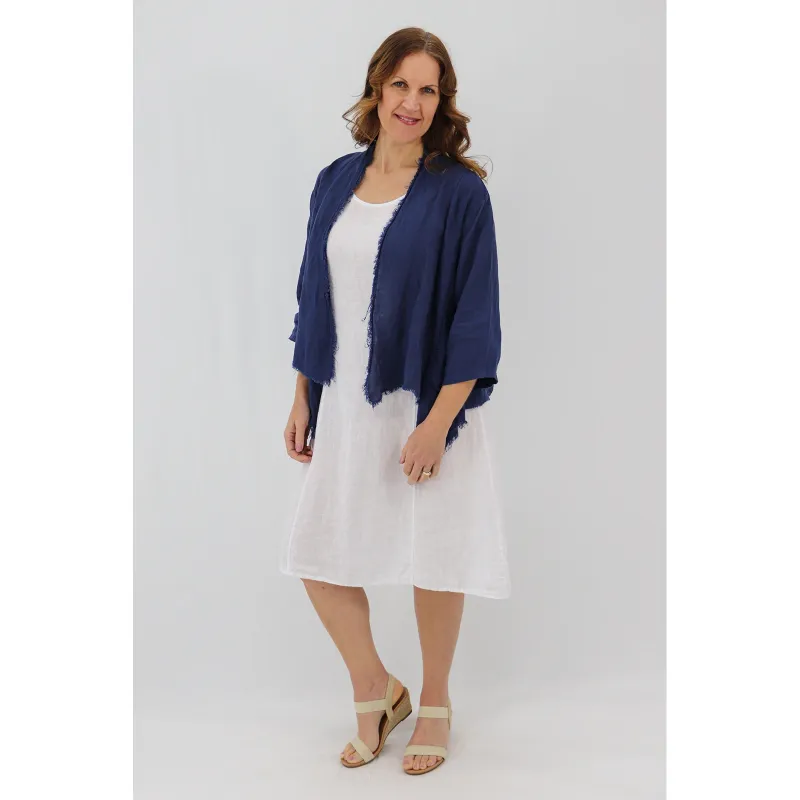 Nella Raw Edge Cardi