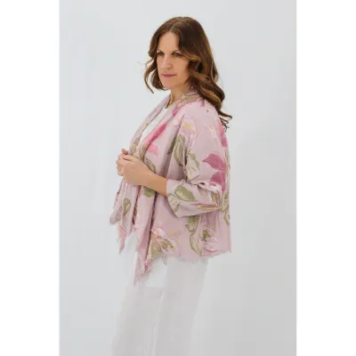 Nella Raw Edge Cardi - Lily