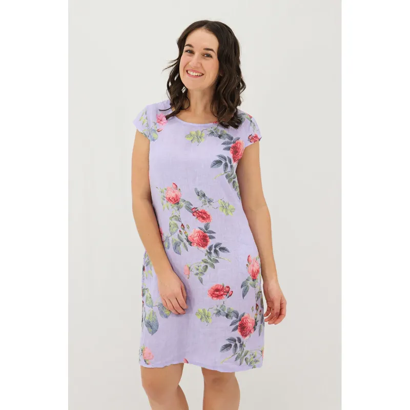 The Midi Dress - Rose Garden