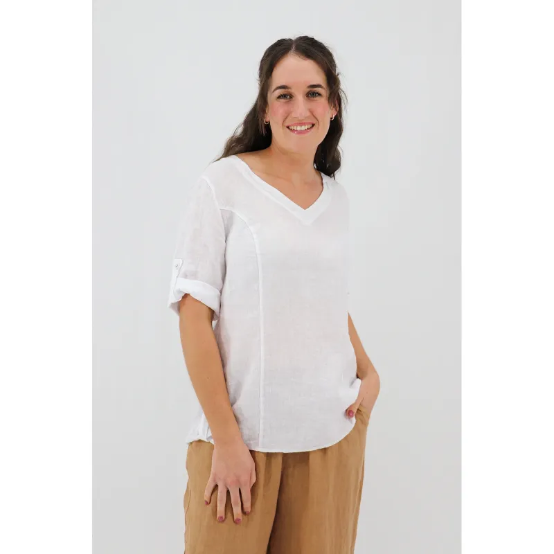 Lunetta V-Neck Blouse