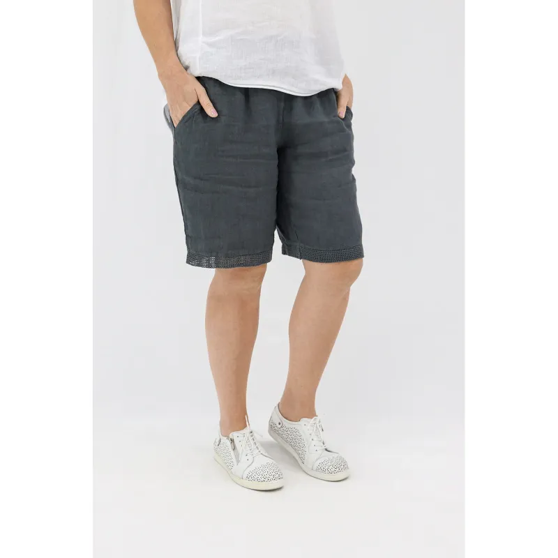 Avena Mesh Detail Shorts