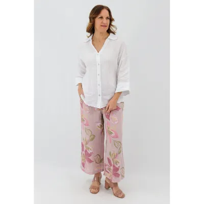 Ceci Linen Trousers - Lily