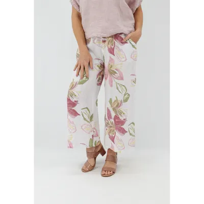 Ceci Linen Trousers - Lily