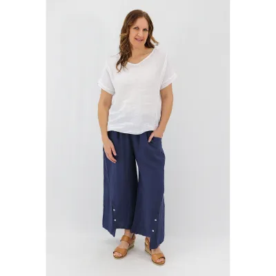 Leone Split Hem Trousers