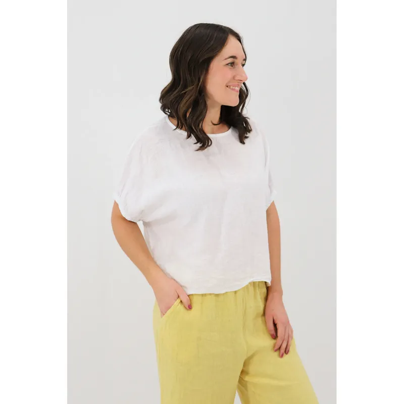 Larissa Easy Linen Tee