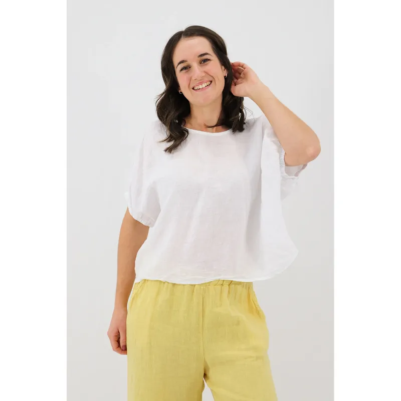 Larissa Easy Linen Tee