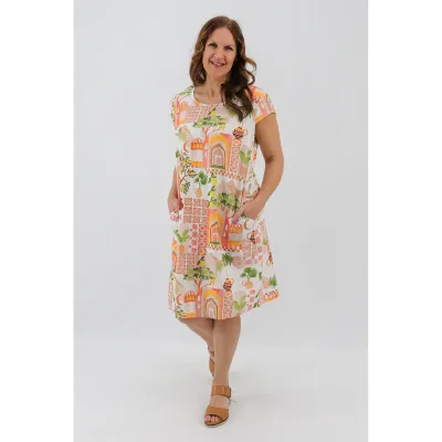The Midi Dress - Moroccan Village