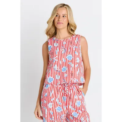 Amalfi Tank - Red