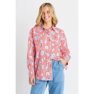 Amalfi Shirt - Red