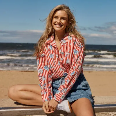 Amalfi Shirt - Red