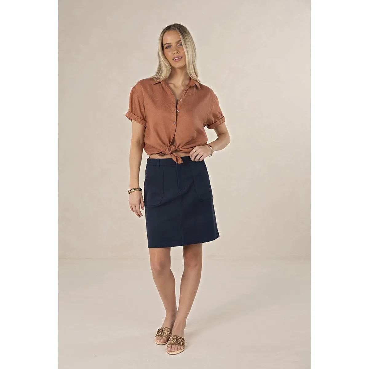 Freestyle Skirt - Navy