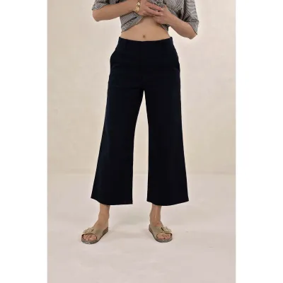 Margot Drill Pant - Navy