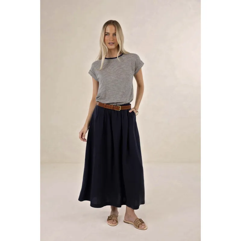 Sola Skirt - Navy